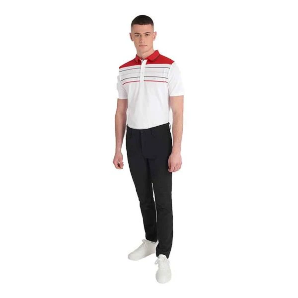 Gents Pacific Grove Polo Shirt Cardinal Red - Image 5
