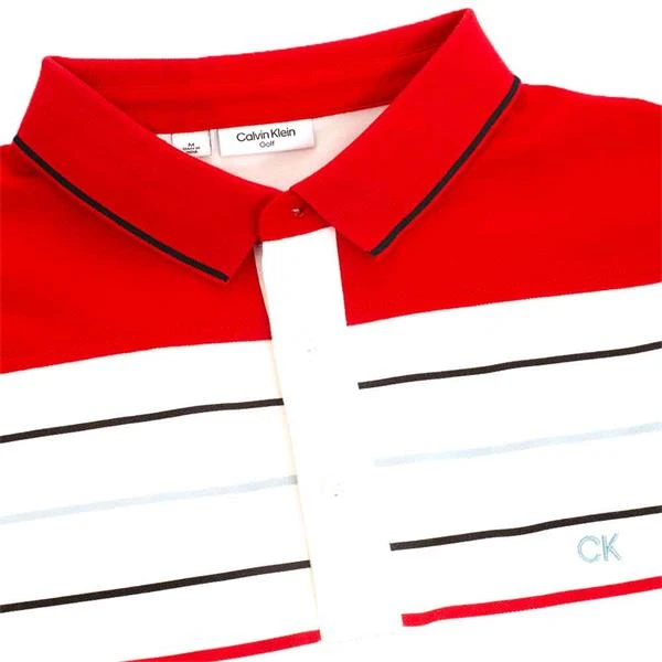 Gents Pacific Grove Polo Shirt Cardinal Red - Image 6