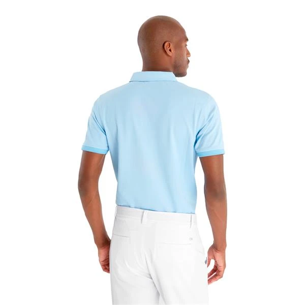 Gents Concord Polo Shirt Boy Blue Marl - Image 4