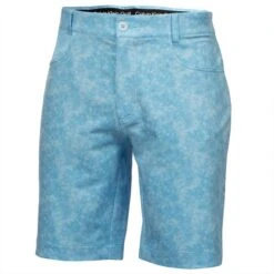 Gents Printed Genius 4-Way Stretch Shorts Boy Blue