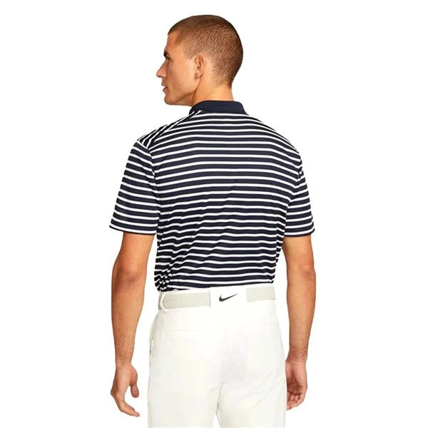 Nike Gents Dri-FIT Victory Stripe Polo Shirt Obsidian (451) - Image 2