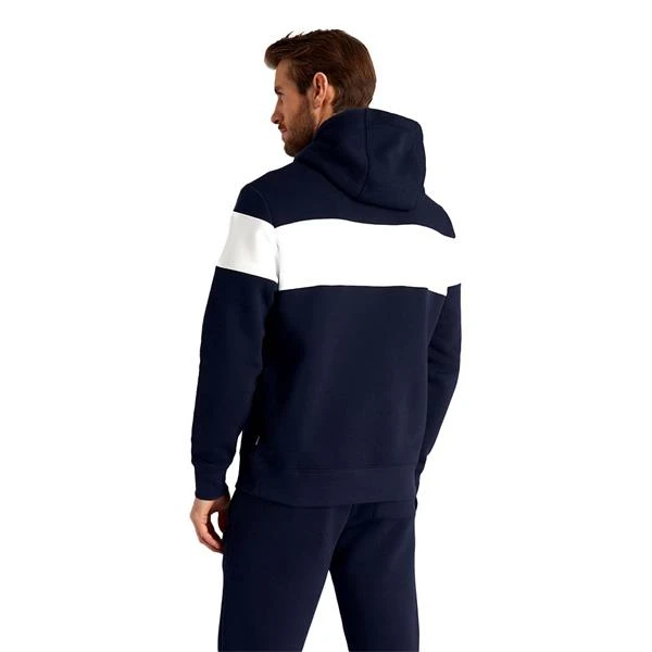 DKNY Gents South Street Colour Block Hoodie Navy - Image 4