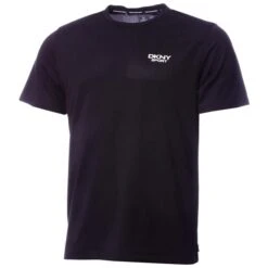 DKNY Gents Greenwood Pique T-Shirt Black