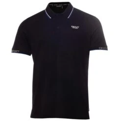 DKNY Gents South Slope Polo Shirt Black