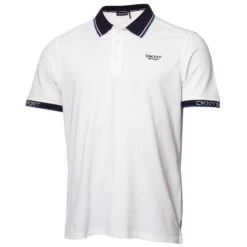 DKNY Gents South Slope Polo Shirt White