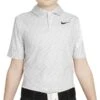 Nike Boys Dri-FIT Victory Printed Polo White (100)