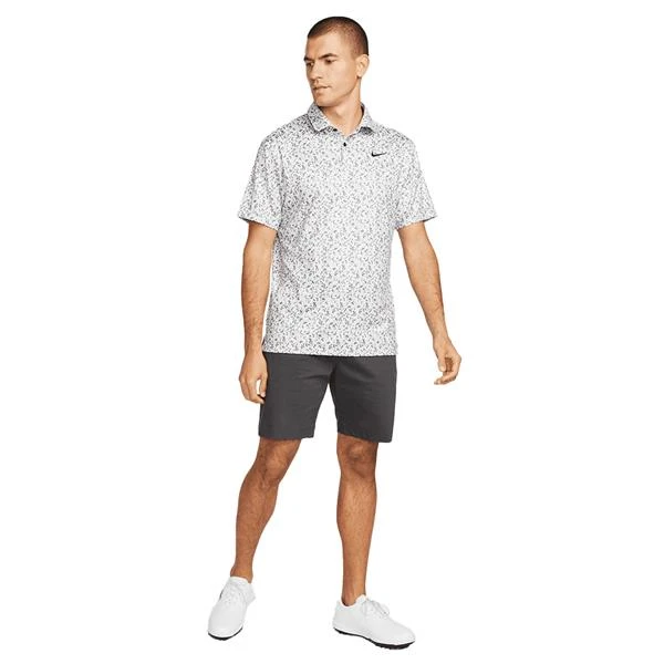 Nike Gents Dri-FIT Tour Camo Polo Shirt Photon Dust (025) - Image 3