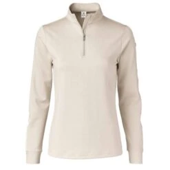 Daily Sports Ladies Anna Long Sleeve Half Neck Beige