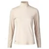 Daily Sports Ladies Agnes Long Sleeve Roll Neck Beige
