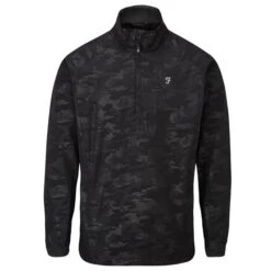 Farah Gents Parker Jacket Black