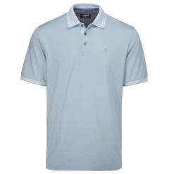 Farah Gents Kervin Polo Shirt Blue - Grey - White