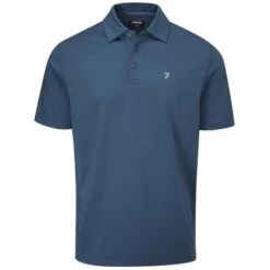 Farah Gents Keller Polo Shirt Teal