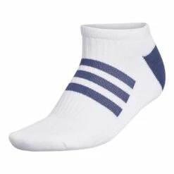 ADIDAS Ladies Comfort Low-Cut Socks Single White - Tech Indigo