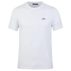 J.Lindeberg Gents Bridge Cotton T-Shirt White 0000