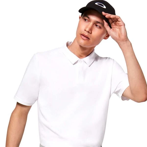 Oakley Gents Clubhouse RC Polo Shirt 2.0 White - Image 3