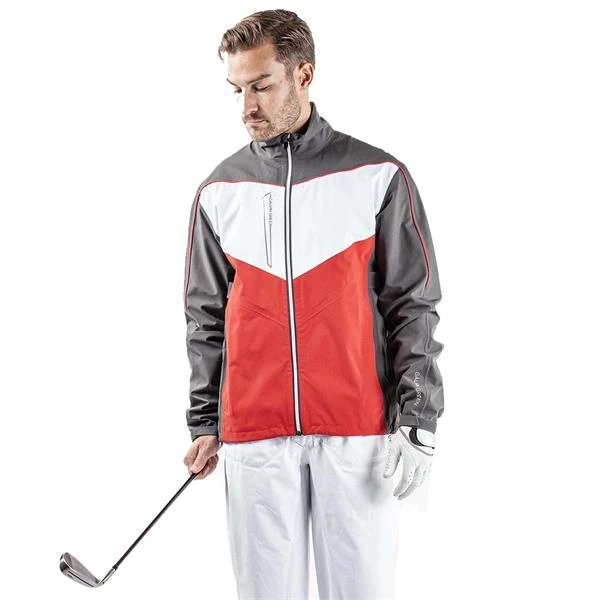 Galvin Green Gents Armstrong GORE-TEX Paclite® Jacket Iron Red - White (21) - Image 3