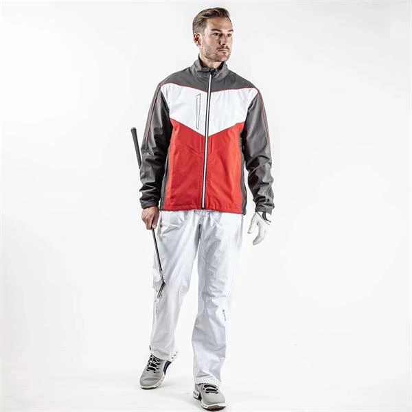 Galvin Green Gents Armstrong GORE-TEX Paclite® Jacket Iron Red - White (21) - Image 5