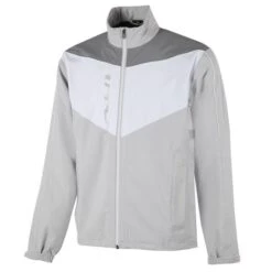 Galvin Green Gents Armstrong GORE-TEX Paclite Jacket Cool Grey - White - Sharkskin