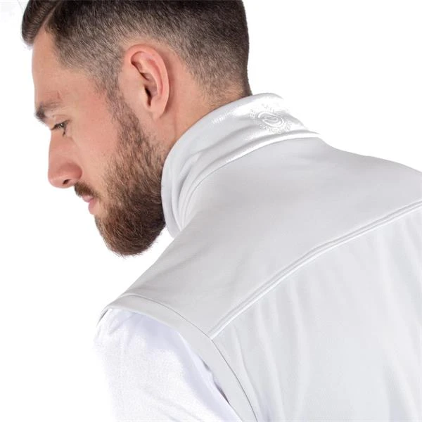 Galvin Green Gents Davon Insula Vest Cool Grey - White - Image 5
