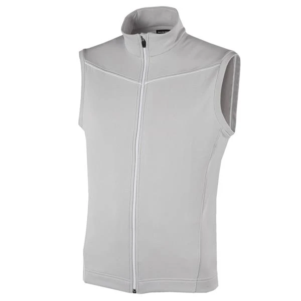 Galvin Green Gents Davon Insula Vest Cool Grey - White
