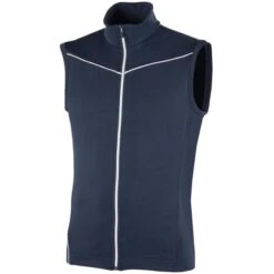 Galvin Green Gents Davon Insula Vest Navy - White