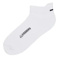 J.Lindeberg Gents Short Socks White