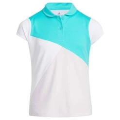 ADIDAS Junior - Girls Primeblue Heat.Rdy Polo Shirt Semi Mint Rush