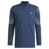 ADIDAS Gents Statement Cold.Rdy Long Sleeve Polo Shirt Crew Navy
