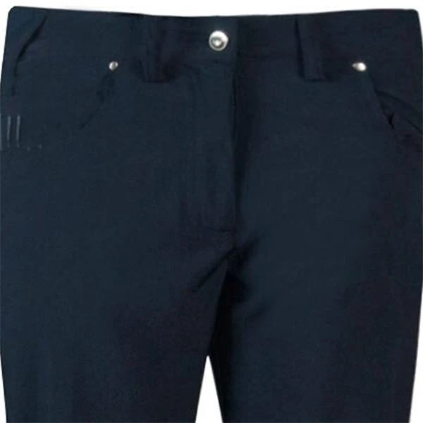 Ladies Lottie Lightweight Stretch Shorts Navy - Image 2