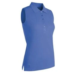 Ladies Jenna Sleeveless Performance Pique Polo Shirt Tahiti