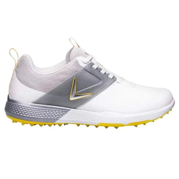 Callaway Gents Nitro Blaze Shoes White - Grey - Yellow
