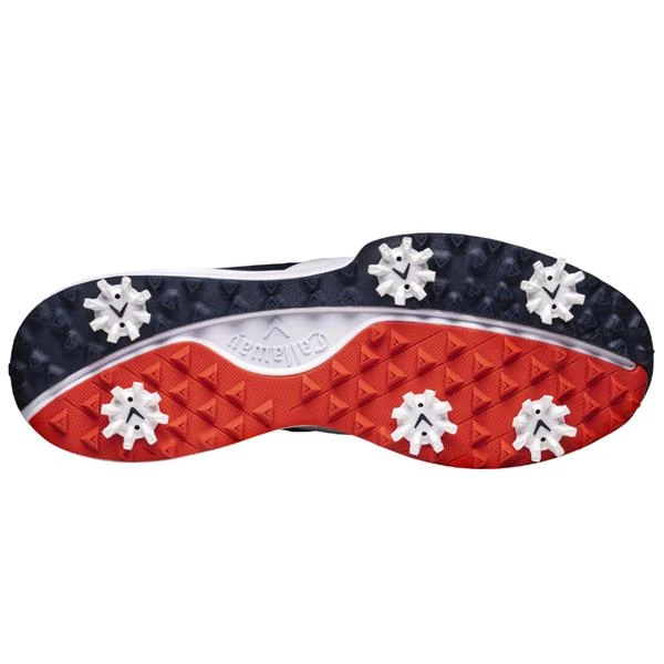 Callaway Gents Chev LS Shoes White - Navy - Red - Image 2