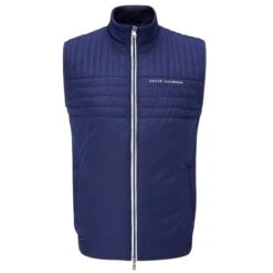 Oscar Jacobson Gents Hodgson Padded Gilet Navy