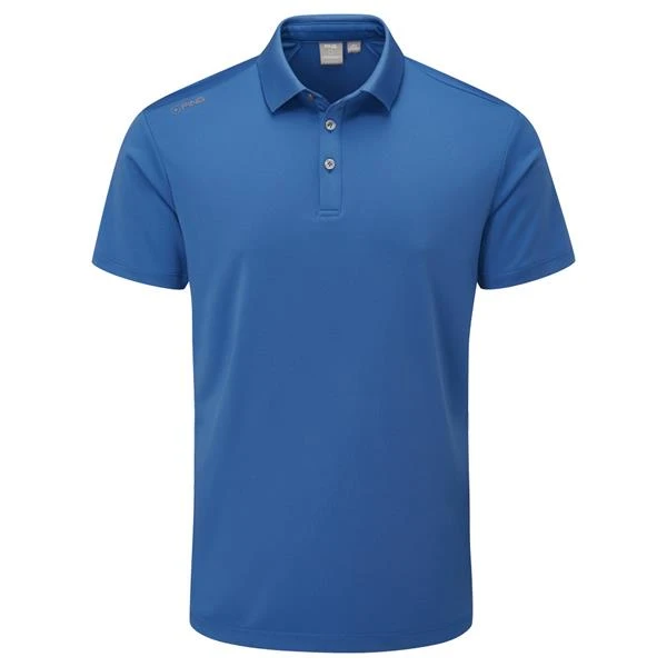 Ping Gents Lindum Polo Shirt Snorkel Blue