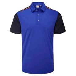 Ping Gents Malvern Polo Shirt Blue Surf - Navy