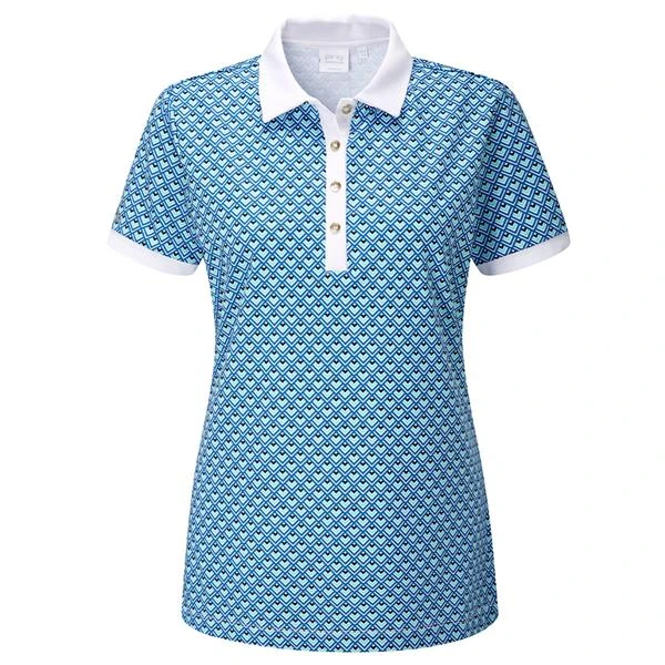Ping Ladies Etta Polo Shirt Horizon Multi