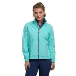 Ladies Olivia Hooded Waterproof Jacket Turks