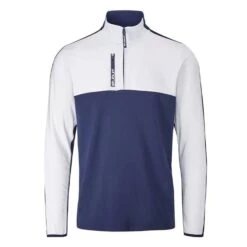 Gents Reynold Mid Layer Midnight - White