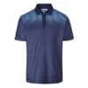 Gents Pebble Polo Shirt Midnight