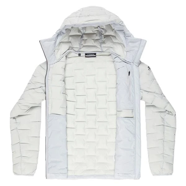 J.Lindeberg Gents Ease Hooded Liner Jacket Grey 9451 - Image 3