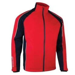 Gents Vancouver Waterproof Pro Jacket Red - Navy - White