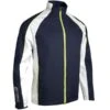 Gents Vancouver Waterprrof Pro Jacket Navy - White - Citrus