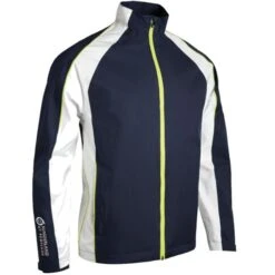 Gents Vancouver Waterprrof Pro Jacket Navy - White - Citrus
